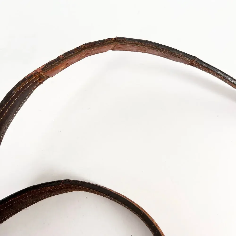 Tony Lama Vintage Tan Leather Western Belt Size 40